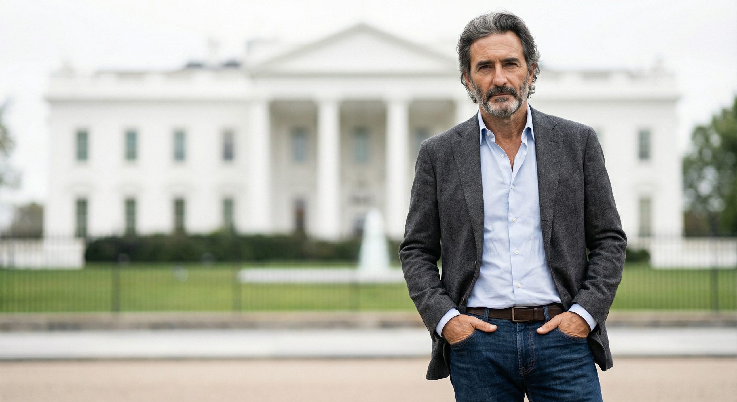 Motu Sabimo at the White House